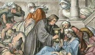 大瘟疫时期的马丁路德