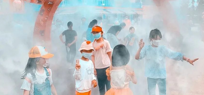 你的微笑照亮了世界